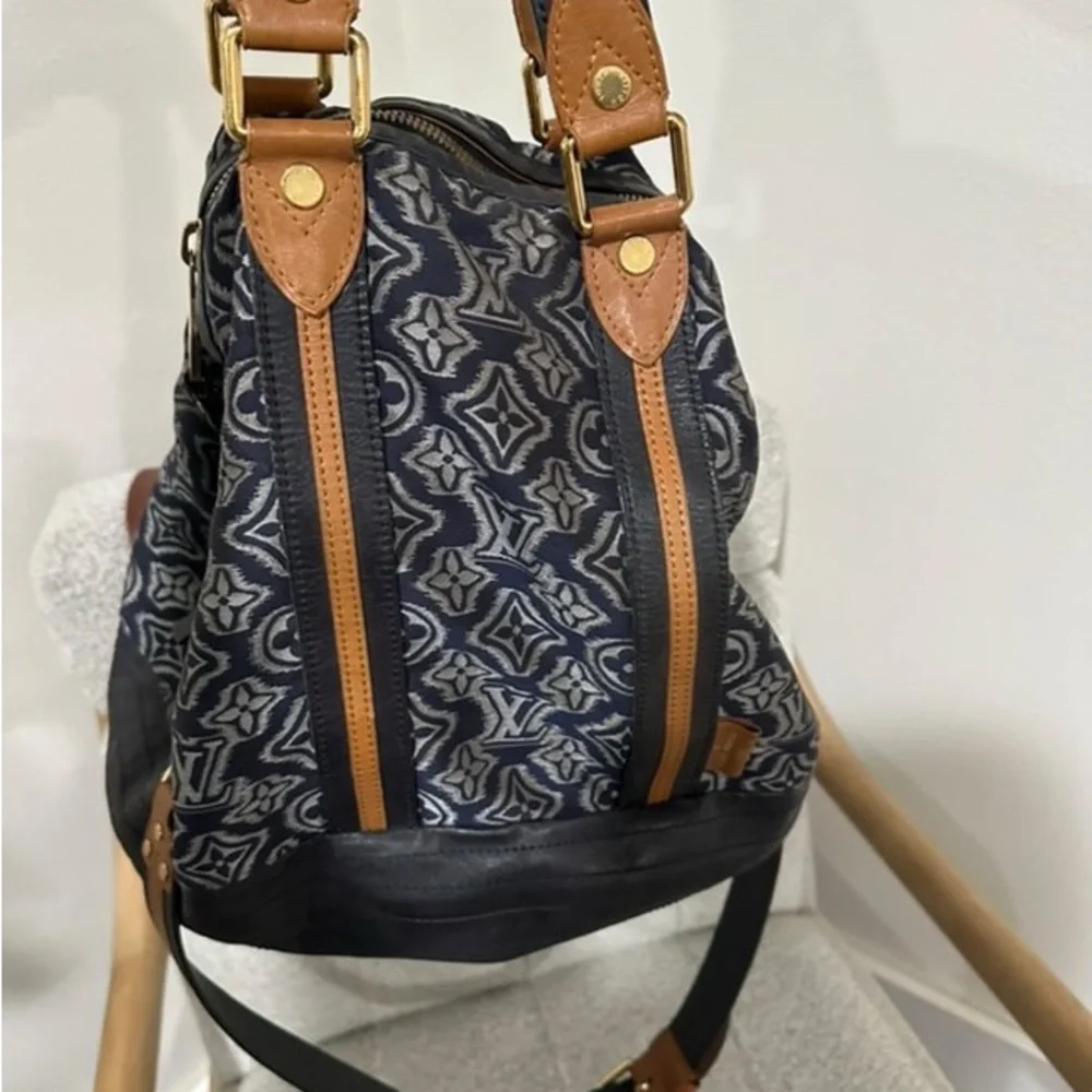 Louis Vuitton  Jacquard Monogram Aviator Navy - Picture 3 of 4